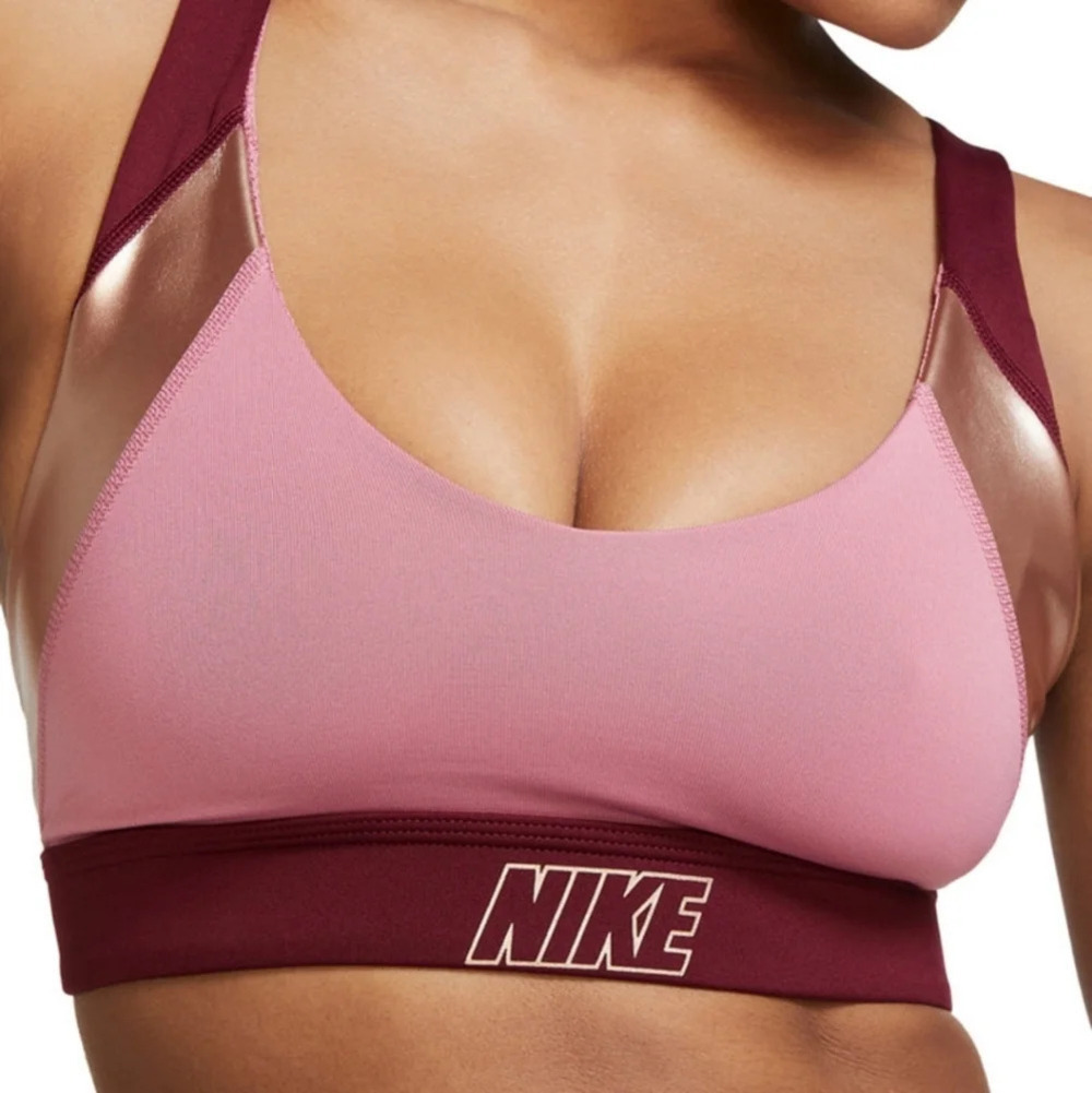 NWT Nike Indy Metallic Low Impact Sports Bra M